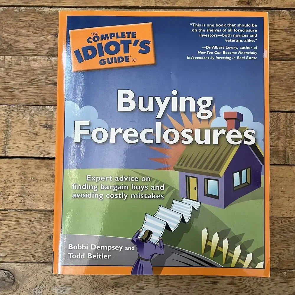 Buying Foreclosures Start Your Own Business Making Money Book Lot of 4